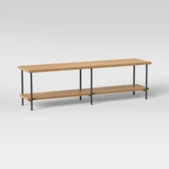 Wood And Metal TV Stand For TVs Up To 60" - Room Essentials™ -Wayfair Shop GUEST 008e6b5f 4d43 465d 8784 80c8ca30ed60