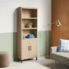 Mixed Material Library Bookcase With Doors Natural Wood - Room Essentials™ 1 Mixed Material Library Bookcase With Doors Natural Wood - Room Essentials™ -Wayfair Shop GUEST 08f1f56b fd89 435f ad96 741139b0d876