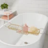 Metal Bathtub Tray With Expandable Arms Brass - Room Essentials™ -Wayfair Shop GUEST 136082fe 2e5a 4b1a 9459 d0c1b5b7ac28