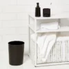 Bath Coordinates Bundle Black - Room Essentials™: Plastic Hand Washable, Includes Wastebasket & Soap Dispenser