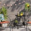 Metal Mesh Rolling Bar Outdoor Serving Cart Black - Room Essentials™ -Wayfair Shop GUEST 149ea3c9 079a 4efb 8788 f86c3880ac5f