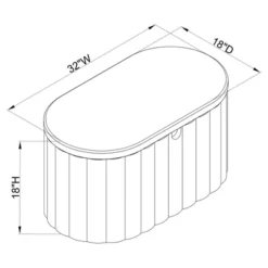 32" Folding Storage Bench - Room Essentials™ -Wayfair Shop GUEST 16e9750f da16 40a2 a10d d8ebde2cbdb6