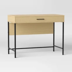 Wood And Metal Dorm Writing Desk With Storage Drawer - Room Essentials™ -Wayfair Shop GUEST 17795c0e 1e8a 415a bfda 13dcc2242944