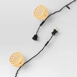 10ct Woven Shaded String Lights With Clear Bulbs - Room Essentials™: LED Lantern, Indoor/Outdoor Use, UL Listed 7 10ct Woven Shaded String Lights With Clear Bulbs - Room Essentials™: LED Lantern, Indoor/Outdoor Use, UL Listed -Wayfair Shop GUEST 1851056d 06c8 4c3c 9f89 8b4251df0839