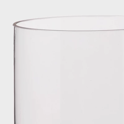 Clear Hurricane 3" X 4" Pillar Candle Holder - Room Essentials™ 4 Clear Hurricane 3" X 4" Pillar Candle Holder - Room Essentials™ - Image 2