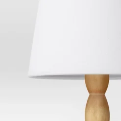 Turned Wood Stick Lamp Brown - Room Essentials™: Modern Accent Table, ETL Listed, No Bulb Included -Wayfair Shop GUEST 1d68481d 7341 465a abc8 70a010140043