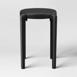 Recycled Plastic Dorm Accent Side Table Black - Room Essentials™ -Wayfair Shop GUEST 1f15d1f1 cc65 4a32 adf0 c063d65911e2