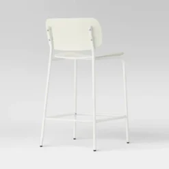 Set Of 2, 24" Molded Plastic With Metal Base Counter Height Barstools White - Room Essentials™ 8 Set Of 2, 24" Molded Plastic With Metal Base Counter Height Barstools White - Room Essentials™ -Wayfair Shop GUEST 217235b9 6276 40de 8763 1326c2d8cfef
