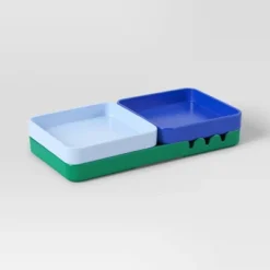 3pc Stackable Melamine Decorative Trays - Room Essentials™ -Wayfair Shop GUEST 219cdf7d 945c 4cb8 bdbc 483ee63f1162