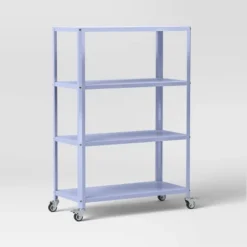 44" 3 Shelf Metal Rolling Bookcase - Room Essentials™ -Wayfair Shop GUEST 247b3672 ee5f 4499 a3a0 3f45abe6b14f