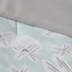 Floral Print Microfiber Reversible Comforter & Sheet Set Mint Green - Room Essentials™ -Wayfair Shop GUEST 2523219d 7d68 4f90 a335 7ab26cdad89b