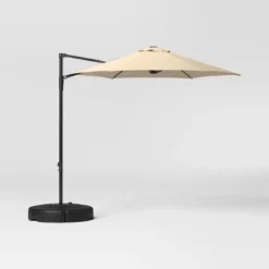 7.5' Round Solid Offset Outdoor Patio Cantilever Umbrella - Room Essentials™ -Wayfair Shop GUEST 25ae3db2 864e 4805 8437 b50f259bd65c
