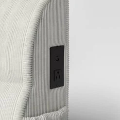 Dorm Charging Headboard Cream - Room Essentials™ -Wayfair Shop GUEST 25f8d027 751b 4875 9644 946cb956b049