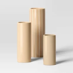 3pc Vase Set Ceramic Cylinder - Room Essentials™ -Wayfair Shop GUEST 27edfa8f efe3 48ad 8238 41029ca469d7