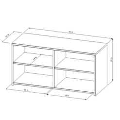 Storage TV Stand For TVs Up To 43" Black - Room Essentials™ -Wayfair Shop GUEST 2994372d 728c 4740 af09 2db13e3e29d3