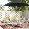 9'x9' Patio Market Umbrella - Black Pole - Room Essentials™ -Wayfair Shop GUEST 33ab0b11 6fa1 4a7b 96a4 1fbdb6a5eb7a