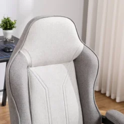 Swivel Dorm Gaming Chair Gray - Room Essentials™: Upholstered Computer Desk Chair, Adjustable, Fixed Arms -Wayfair Shop GUEST 34708a7a 03d1 4a70 bba3 c5db3a591735