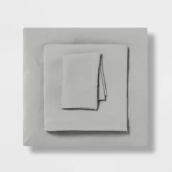 Twin/Twin XL Garment Washed Microfiber Solid Sheet Set - Room Essentials™ -Wayfair Shop GUEST 3566a3de d45c 462a b559 85e6627b725f