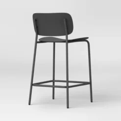 Set Of 2 24" Molded Plastic With Metal Base Counter Height Barstool Black - Room Essentials™ -Wayfair Shop GUEST 37eafc9c d36b 4d99 bb6a 338a6e30bbea