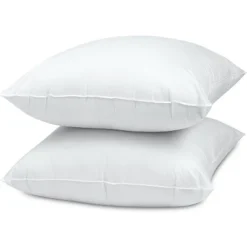 1pk Euro Machine Washable Square Microfiber Medium Bed Pillow - Room Essentials™ -Wayfair Shop GUEST 39303cef e612 46b3 9d7b 4e8fea1e1822