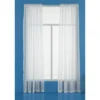 1pc Sheer Window Curtain Panel White - Room Essentials™ -Wayfair Shop GUEST 456a4892 c369 40ab 8cf2 d862e4ac1c9b