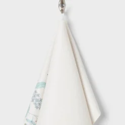 Quick Dry Floral Border Waffle Towel White - Room Essentials™ -Wayfair Shop GUEST 463fb7cc 1e17 49da ba58 2f509829cd53