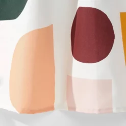 Savor Geo Shower Curtain Multi - Room Essentials™ -Wayfair Shop GUEST 46569e0f 8ddf 4321 aa6e 690b4bd24bcc