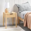 Scandi Nightstand Natural - Room Essentials™ -Wayfair Shop GUEST 48b596d0 fced 4d91 ba8a 1df4705eb230