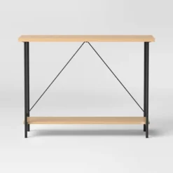Wood And Metal Console Table Natural - Room Essentials™ 9 Wood And Metal Console Table Natural - Room Essentials™ -Wayfair Shop GUEST 4cf2192e 699d 4e8f bff9 4e238c7f17ef