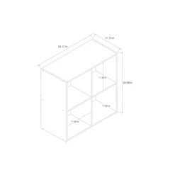 4 Cube Decorative Bookshelf - Room Essentials™ -Wayfair Shop GUEST 4f3cd2ba b460 444d b7b2 0443b5bfb969