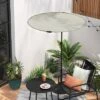 4' Round Outdoor Patio Market Umbrella - Room Essentials™ -Wayfair Shop GUEST 4f4dc051 8c9c 4bc2 9af4 481d497a4566
