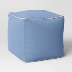 Color Block With Contrast Piping Pouf - Room Essentials™ -Wayfair Shop GUEST 4f7ad8c6 0ad8 4418 ab36 1a03a7d85c1f