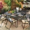 6 Person Metal Mesh Rectangle Patio Dining Table, Outdoor Furniture - Room Essentials™ 1 6 Person Metal Mesh Rectangle Patio Dining Table, Outdoor Furniture - Room Essentials™ -Wayfair Shop GUEST 500c8956 bc2d 4188 acfc 3396c81b7718