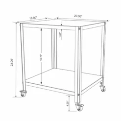 Metal Accent Rolling End Table Chalk White - Room Essentials™ 9 Metal Accent Rolling End Table Chalk White - Room Essentials™ -Wayfair Shop GUEST 51c19739 4361 4785 ab78 878da936f342