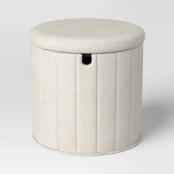 Folding Round Storage Ottoman - Room Essentials™ -Wayfair Shop GUEST 540e612d 10bc 477f 850b 4d7372072769