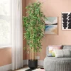 Faux Bamboo Artificial Tree Green - Room Essentials™ -Wayfair Shop GUEST 54419057 fb15 4545 8656 a8812c23c41e