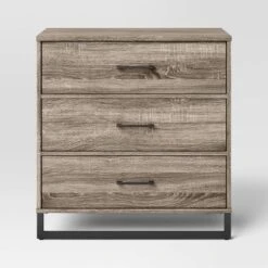 Mixed Material 3 Drawer Dresser - Room Essentials™ -Wayfair Shop GUEST 56dc7021 95a5 4774 a936 364249448920