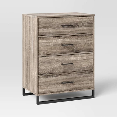 Mixed Material 4 Drawer Dresser - Room Essentials™ 8 Mixed Material 4 Drawer Dresser - Room Essentials™ - Image 6