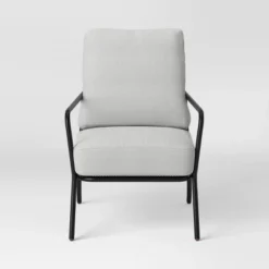 2pc Metal Mesh Outdoor Patio Chairs With Double Cushions, Club Chairs Black - Room Essentials™ -Wayfair Shop GUEST 6203c9a7 1e22 46a2 8ec3 0f040d1356ca