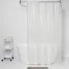 Cubic Shower Curtain Clear - Room Essentials™: PEVA Bathroom Liner, Molded, PVC-Free, Waterproof 1 Cubic Shower Curtain Clear - Room Essentials™: PEVA Bathroom Liner, Molded, PVC-Free, Waterproof -Wayfair Shop GUEST 648b187e 05d9 41cb be19 46857ca675ce