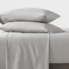 Full Garment Washed Microfiber Solid Sheet Set Gray - Room Essentials™ -Wayfair Shop GUEST 6714a9c2 6540 4945 b25f d8fe8d325866 2