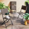 Wicker Outdoor Portable Folding Chair Brown - Room Essentials™ -Wayfair Shop GUEST 6b77373f 1b72 4580 9dfb c48973b87d90
