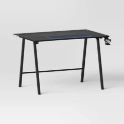 Gaming Dorm Desk With LED Lights And Headphone Holder - Room Essentials™ -Wayfair Shop GUEST 6baf86f4 fe75 49e8 9217 7cc9afdb0ac1