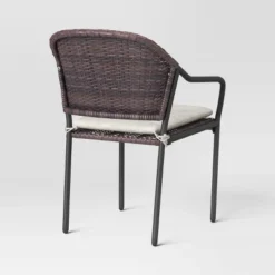 3pc Wicker Bistro Set With Cushions - Dark Brown - Room Essentials™ -Wayfair Shop GUEST 6c91a52d 24e8 4e7b bca7 7f03e76fb207