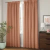Room Darkening Heathered Thermal Window Curtain Panel Orange - Room Essentials™ -Wayfair Shop GUEST 6d1654b9 28e7 48a1 9110 60c4dc6d46aa