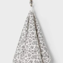 Quick Dry Floral Waffle Towel Black - Room Essentials™ -Wayfair Shop GUEST 6ffcbc52 81df 4e97 99a4 251e7bd3676f