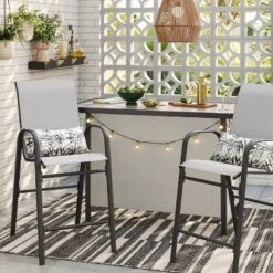 Patio Bar Table, Outdoor Furniture - Room Essentials™ -Wayfair Shop GUEST 70a5a9c3 3e71 46c8 9a20 d480f6e37cf4