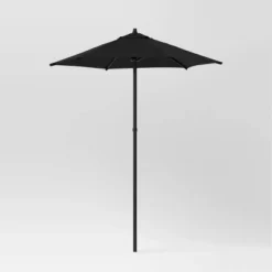 6' Round Outdoor Patio Market Umbrella With Black Pole - Room Essentials™ -Wayfair Shop GUEST 745205cc 10f6 4caa 84da 8c9536c25529
