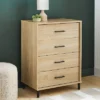 Mixed Material Wood And Metal 4 Drawer Dresser Updated Base Natural Wood - Room Essentials™ 2 Mixed Material Wood And Metal 4 Drawer Dresser Updated Base Natural Wood - Room Essentials™ -Wayfair Shop GUEST 7510a2af 45d1 4853 8100 84a4b891c081
