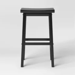 Set Of 2 29" Solid Wood Saddle Backless Barstool - Room Essentials™ -Wayfair Shop GUEST 79a59926 7c8c 42fc bea6 6d91e00c99f3